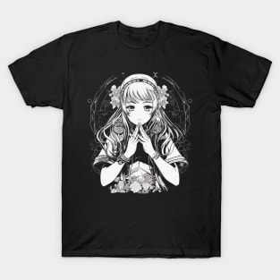 Kawaii Dreams - Cute Anime Girl Design T-Shirt